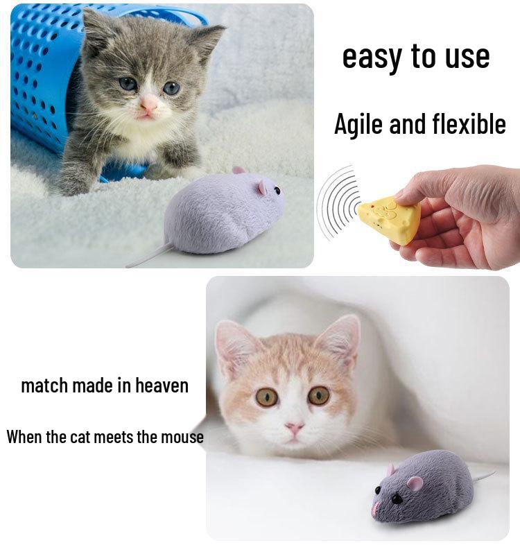 Infrared Remotely Controlled Fake Mouse Prank Toy