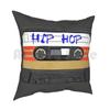 Hip Hop Rap Music Pillow Case Printed Home Soft Throw Pillow Hip Hop Music Band Rap Rapper Tape Cassette Vynil Yo Funny