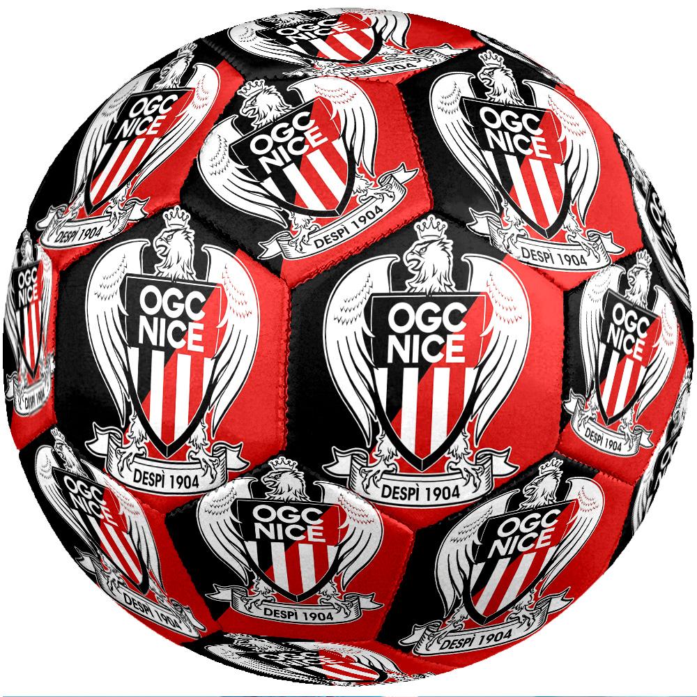 OGC Nice FC Size 5 Standard Football Durable Training Match Soccer Ball for Adult Outdoor Sports
