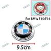 New 1PC Sticker Emblem 100mm 95mm Hood Rear Trunk Logo For BMW Dedicated  F15 F16 51147294465 E70 51147157696 Decoration Ac