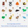 Colorful 3D Printed Small Animal Toys - Simulation Animal Models for Micro-Landscape Decoration