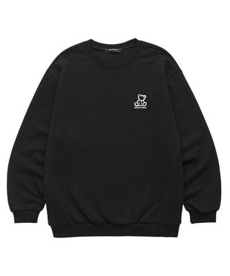 Ujeu Teddybär Sweatshirt (Dls011) Schwarz (Typ B.)