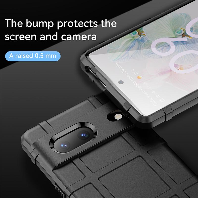Pro Google Pixel 7 Pouzdro Google Pixel 6A 7A 6 7 8 Pro Kryt TPU Armor Nárazuvzdorný Odolný Štít Kryt Zadní Strany Telefonu Google Pixel 7