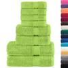 VidaXL Ensemble de Serviettes de Qualité Supérieure 8 pcs, Essuie-mains, Serviettes de Douche, Draps de Bain, Serviettes 137551