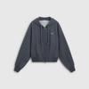GAP Women's Embroidered Logo Hooded Cardigan