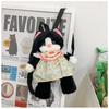 Kawaii kočičí plyšový batoh Simulace černá kočka plyšák hračka panenka Dámské módní crossbody tašky přes rameno Vánoční dárek