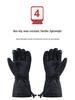 Cross-Border Winter Electric Heated Cycling and Ski Gloves with Touchscreen Capability