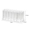 New 26 Holes Makeup Brushes Organizer Transparent Durable Makeup Brushes Holder Acrylic Nail Brushes Organizer For Makeup Vanity