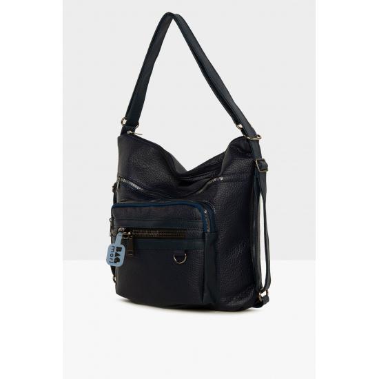 Bags and Suitcases Red Women's Large Single Pocket Loose Strap Hand, Shoulder And Backpack