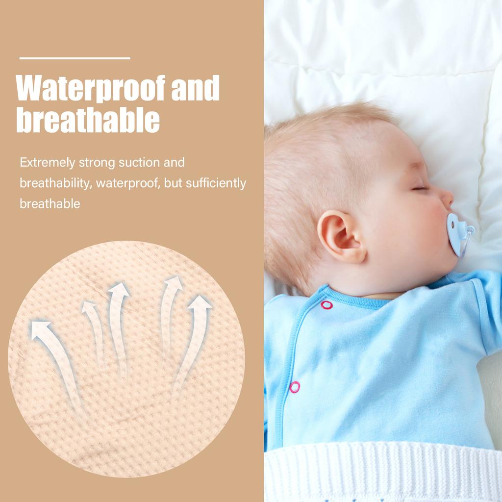 Household Baby Bed Pad Breathable Waterproof Replaceable Cushion Cover for Infants Soft Cotton Front Non-Slip Quick-Dry Pee