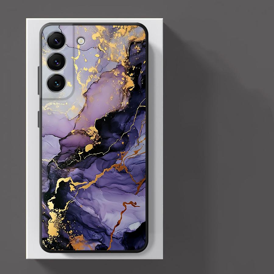 Marble Phone Case for Samsung Galaxy A51 A52 A52s A53 A54 A55 A71 A72 A21s A31 A41 A16 A50 A70s Luxury Cover