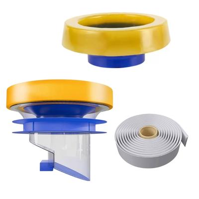 Anelli di tenuta per flangia WC Valvole di ritegno Anelli di gomma Guarnizione per vaso WC Anelli per flangia con valvole di non ritorno