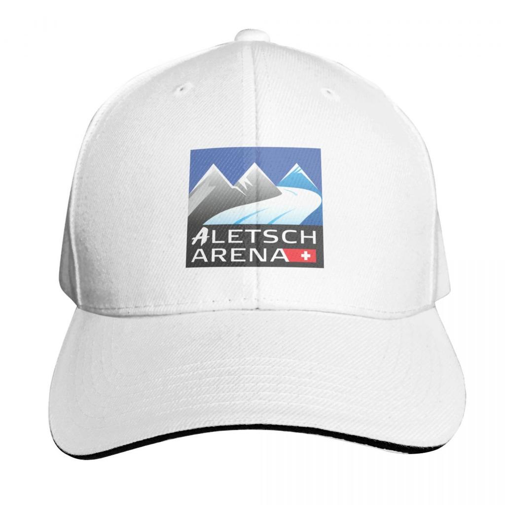 Aletsch Arena Schweizer Skigebiet Riederalp Bettmeralp Fiesch Eggishorn Baseballkappe Hut Baseballkappe Elegante Damen Hüte Unisex