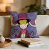 Cool Cartoon SSuperjail Cushion Cover Short plush pillowcase for bed sofa carwashable