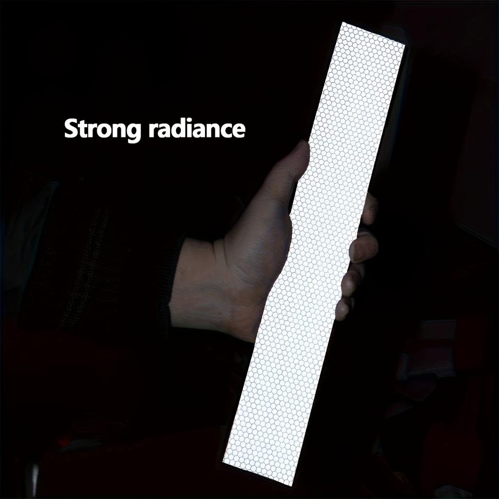 Maritimer Film SOLAS-Klasse reflektierendes Band für Schiffe, auffällige Sicherheitswarnung, silberweiß wasserdicht superreflektierend