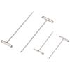 150pcs 1&2 Inch Straight Pins Stainless Steel Wig Heads Supplies T Pins  for Knitting Sewing
