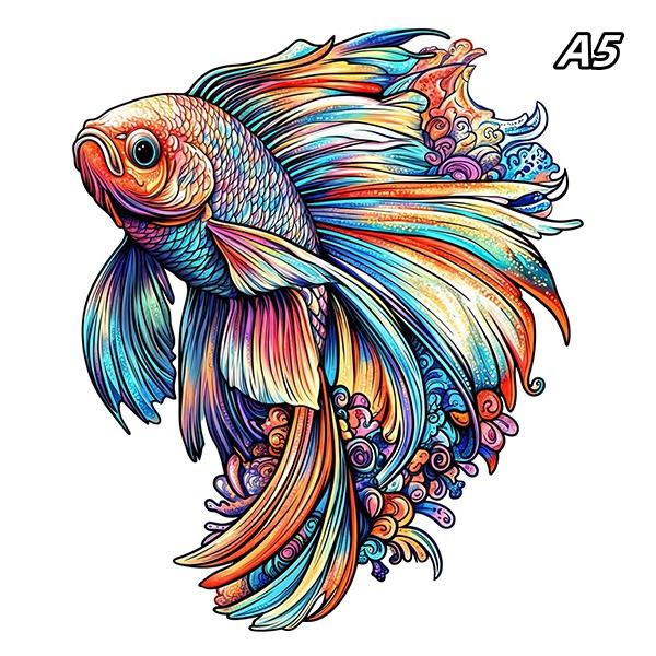 Jigsaw Puzzle Mysterious Animal Puzzles Dog Puzzles Present Designed for Adult Children Instructive Fabulous Present Interactive Games Wooden