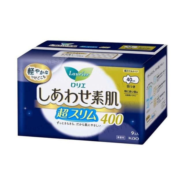 Kao - Laurier Happy Bare Skin Тонкие женские прокладки 40см 9 pcs