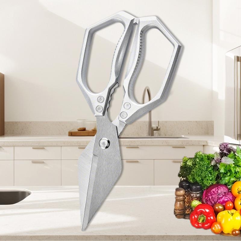 Multi-Function Stainless Steel Kitchen Scissor Heavy-Duty Cutting Kitchen Shears Meat Grilling Food Chicken Bone Scissors
