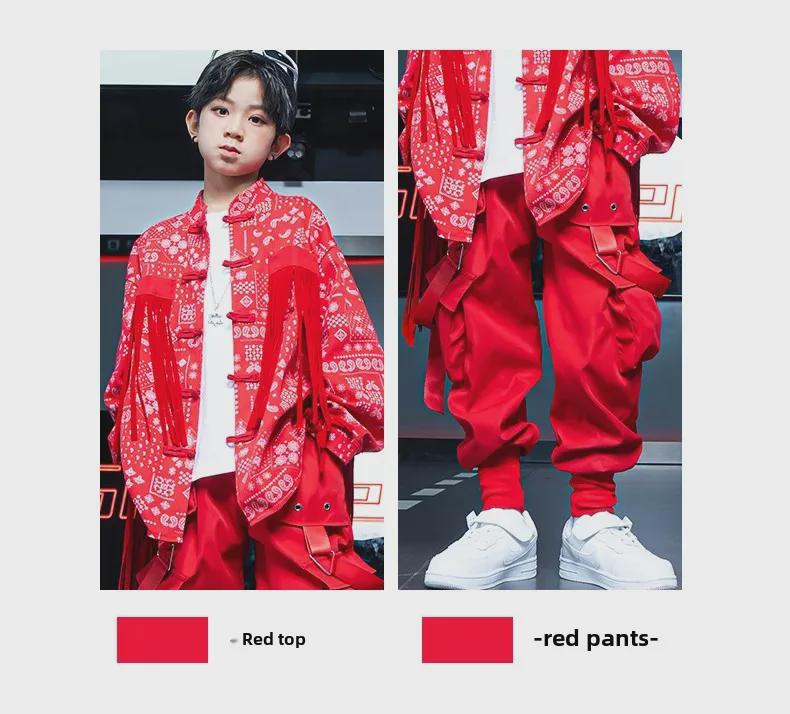 Trendy Kids' Street Dance Hip-Hop Sportswear Set - Cool, Loose-Fit for Boys and Girls