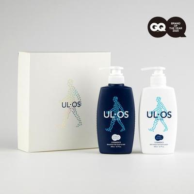 Čištění 2 typů speciální (Šampon na pokožku hlavy 500ml + mycí gel na pokožku 500ml)