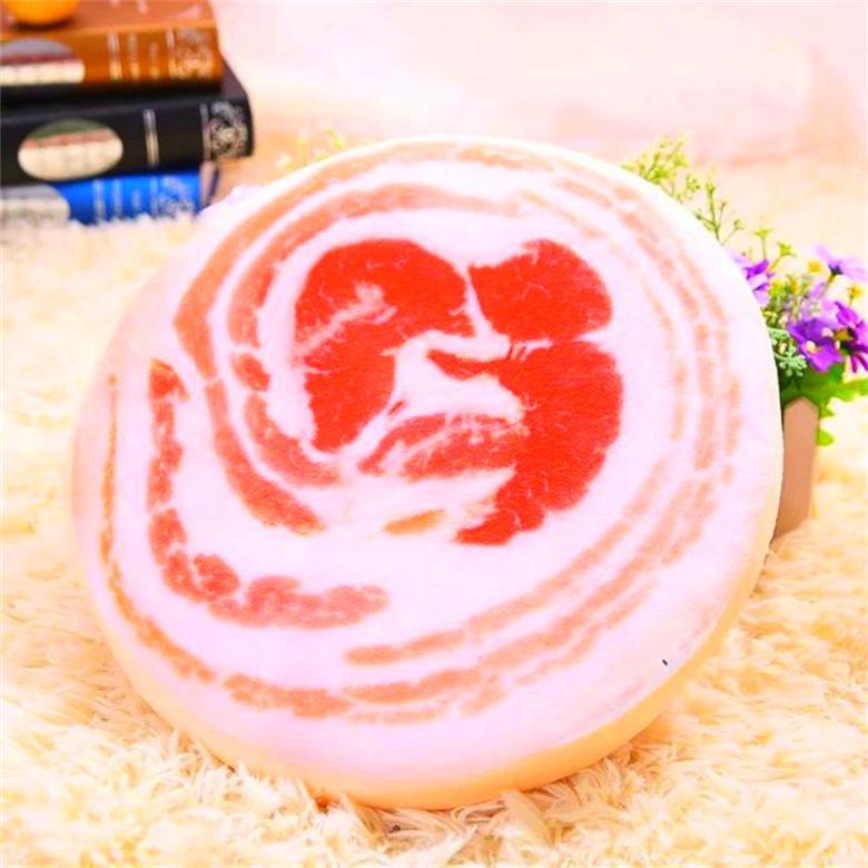 Direct Sales, Salmon Removable And Washable Throw Pillow Waist Rest Pork Belly Seat Cushion Cushion To Make Plush
