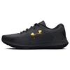 Charged Rogue 3 Running Shoes Black Metallic Gold Men 3026140-002