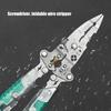 Multifunktions-Abisolierzange Entschalungszange Crimpzange Kabelabisolierzange Schneider Multifunktionales Drahtreparaturwerkzeug Zange