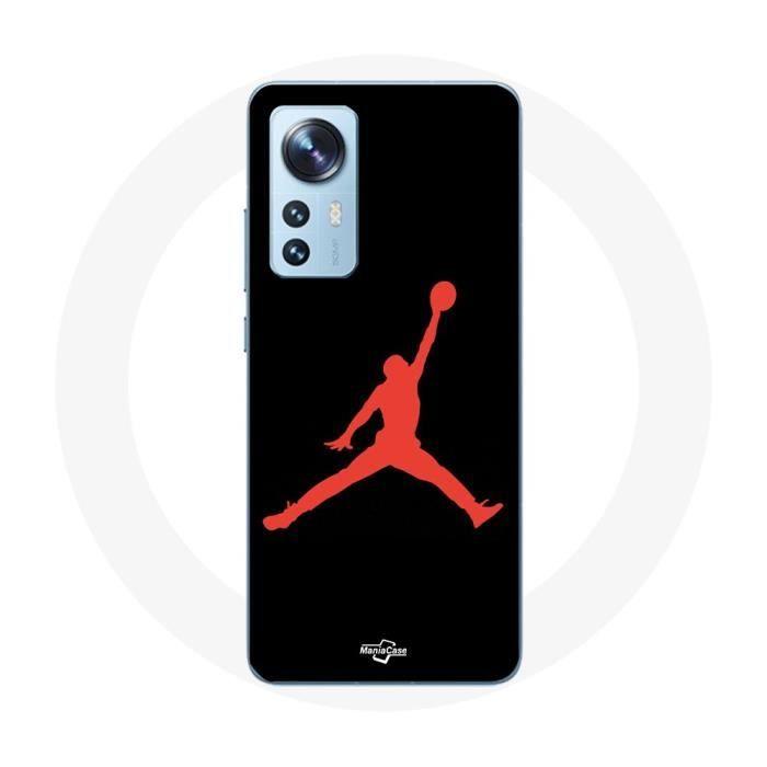 Coque pour Xiaomi Mi 12 / 12X Michael Jordan Logo Rouge
