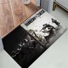 Tappetino per Pavimento Gioco Tom C-Clancy's R-Rainbow Six Siege Morbido Caldo in Flanella Spesso Antiscivolo per Soggiorno Camera da Letto Cucina Tappeti Decorativi