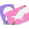 Paper DIY Paste Material Kit Handmade Animals Sticker Book  Birthday Gift