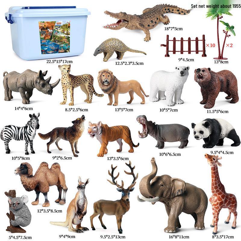 Lion Pride Simulation: Male & Female African Lion Figurines - Plastic Wild Animal Action Models