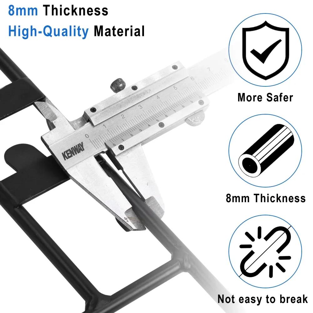 Luggage Cargo Rack Parts For Ninebot Max G30 G30LP/D Electric Scooter Thicken Steel Folded Rear Rack Storage Shelf  Accessories