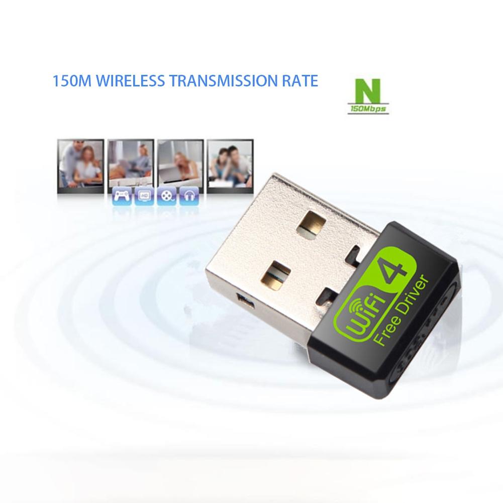 Mini USB WiFi Adapter 150Mbps Wi-Fi Adapter For PC USB Ethernet WiFi Dongle 2.4G Network Card Antena WiFi Receiver