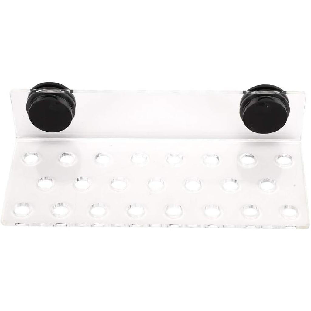 FILFEEL Acrylic Coral Frag Rack Bracket and Wonderful Accessory for Coral Growth Usage for Aquarium Fish 4 Hole Size (Acrylic 2)