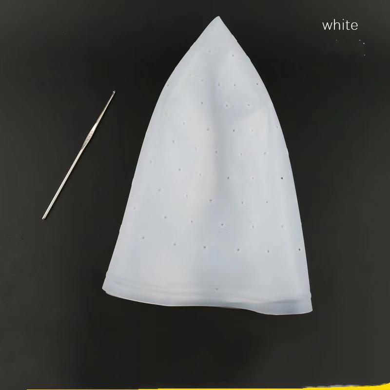 Silicone Highlighting Cap for Hair Coloring - Pre-Punched Holes, Reusable & Durable Hair Dye Tool for Balayage & Hair Treatment (Home/Salon Use)