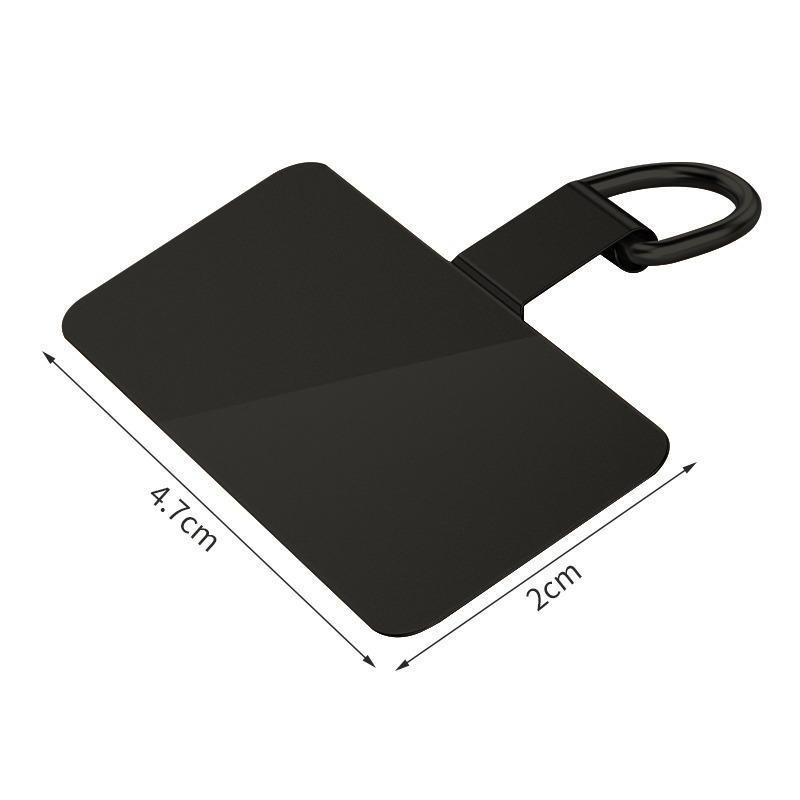 

4/1PCS Ultra-thin Stainless Steel Phone Tether Patch Gasket Cellphone Strap Parts Replacement Lanyard Safety Connect Piece 1PC