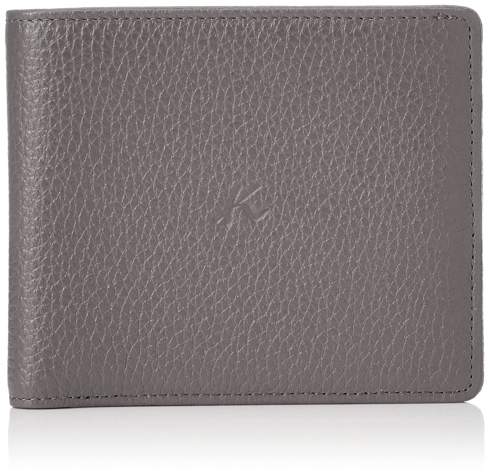 

wallet Shrink leather that makes scratches less noticeable ZH0426 Gray 80801 [Kitamura] Bi-fold (bill compartment) Men s