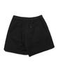 LEE Cotton Elastic Waist Shorts Black