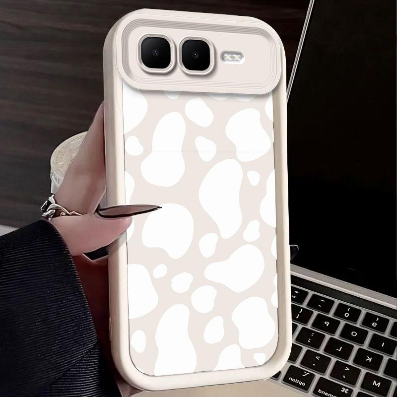 For Infinix Smart 10 Plus /Smart 10 HD 10HD 10PLUS Case Protect Leopard Print Pattern Silicone Soft Phone Case Matte Back Cover