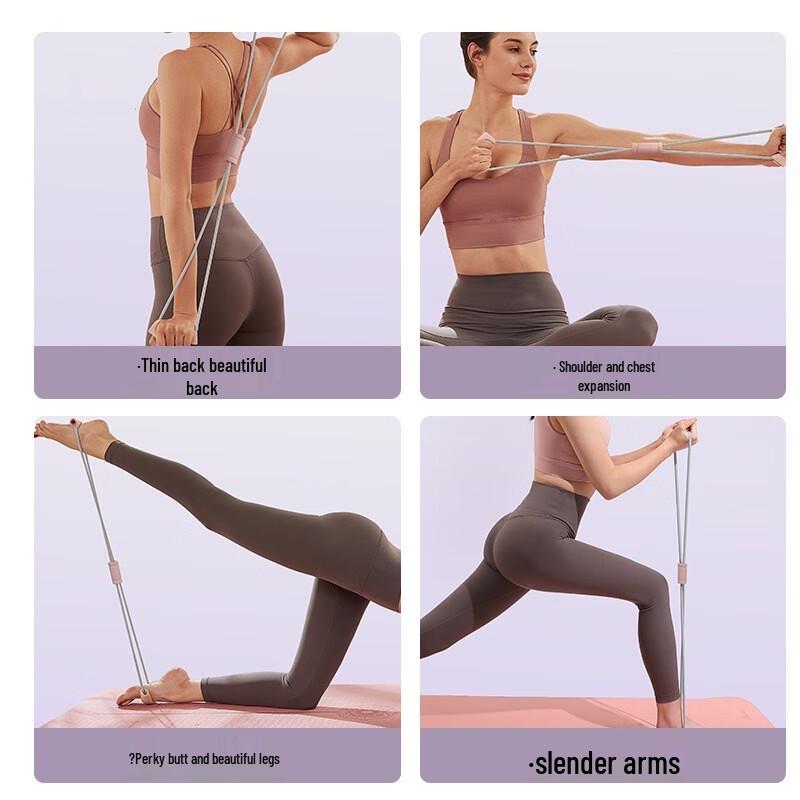 Ayubu 8-Shape Resistance Band Chest Expander