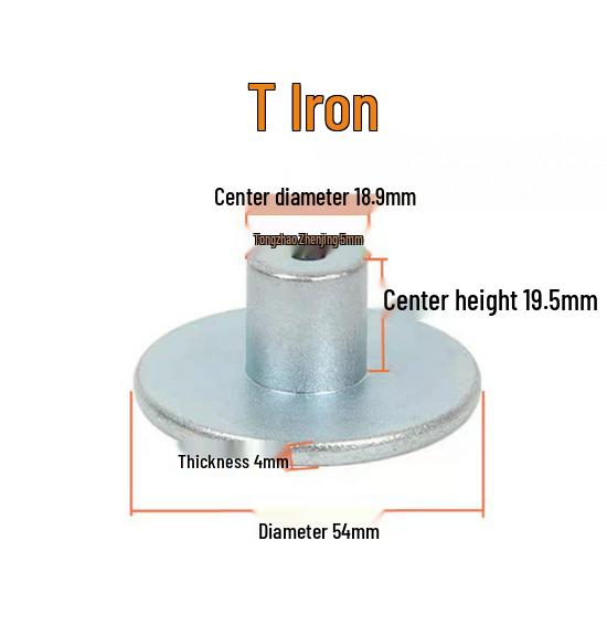 Horn Speaker Magnetic Circuit Assembly with T-Iron Washer, 25.5mm and 19.5mm Core - DIY Audio Accessories