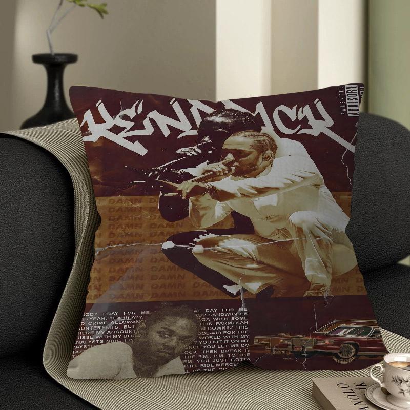 Kendrick Lamar Music Cushion Cover Decorative Pillow Sofa Home Decor Case Pillow Cases