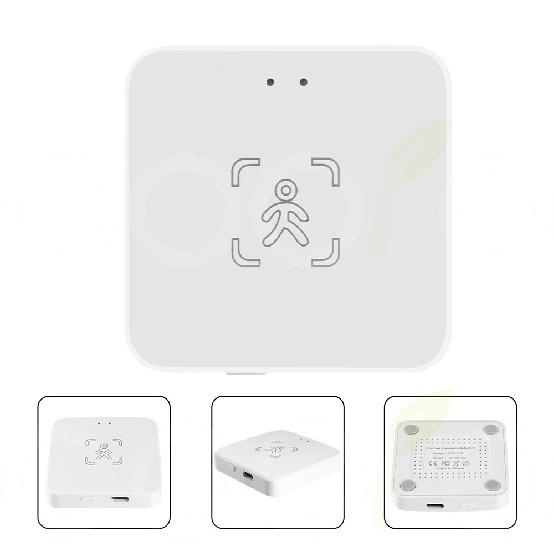 Smart Life Zigbee Human Presence Detector Tuya Wifi MmWave Radar Pir Motion Sensor With Luminance Detection For Smart Home