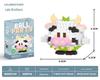 Lele Brothers W2603 Animal Egg Doll Micro Building Blocks for Children's Day Gift