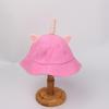 Baby bucket hat parent-child sunscreen bean tooth rabbit small yellow hat kawaii children sunscreen