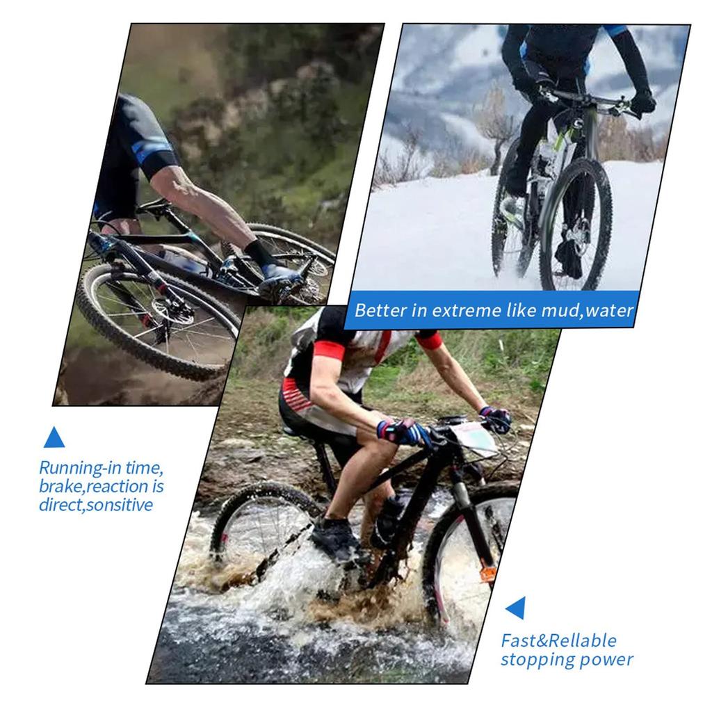 Bicycle Disc Brake Pads Resin Semi-Metal Bike Brake Pads Cycling