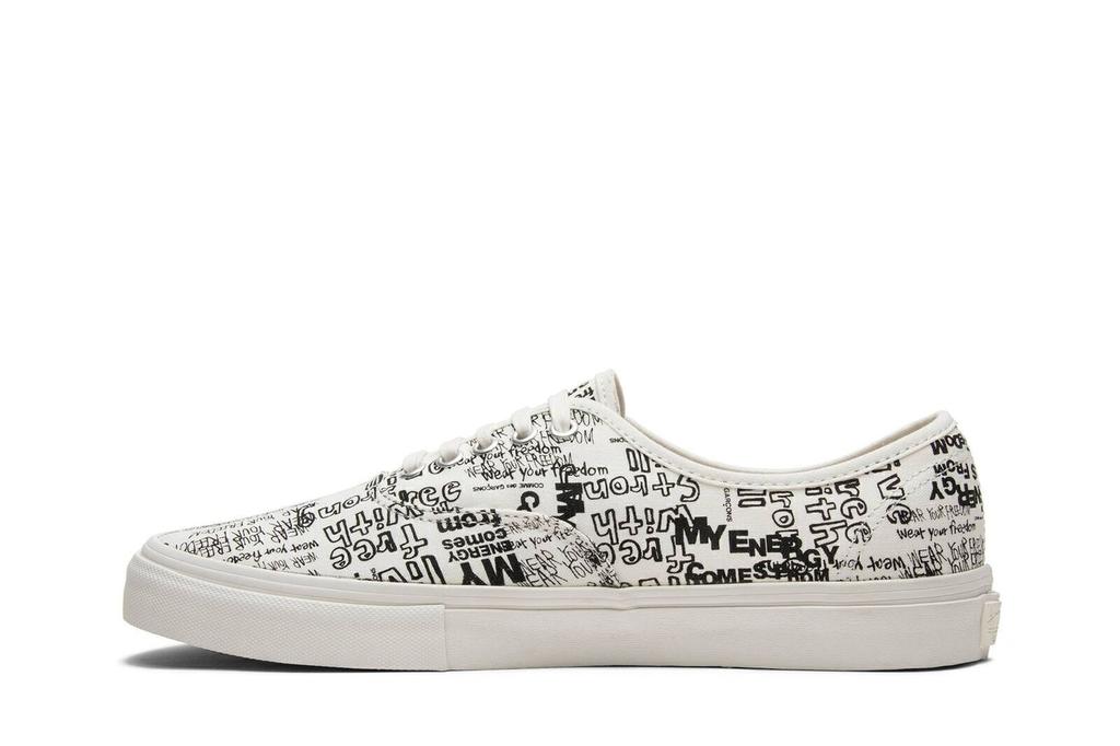 Vans Comme des Garçons x Authentic LX 'Graffiti' VN0A33TAKXY Men's Shoes