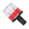 Solar Powered LED Strobe PC Shell Reflective Waterproof Switch Beacon Warning Light Safety Strobe