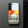Joguman Studio Phone Case Glass For Samsung Galaxy S21 S25 S22 S20 S24 S23 Ultra Fe Plus A16 A34 A54 A24 Coque